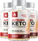 3 bottles of AltBurn Keto